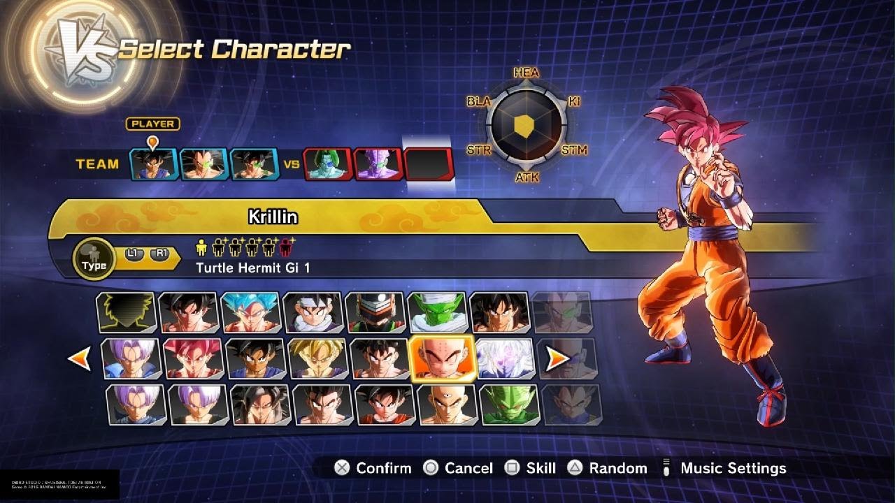 DRAGON BALL XENOVERSE 2 goku vs zarbon  3 vs 3