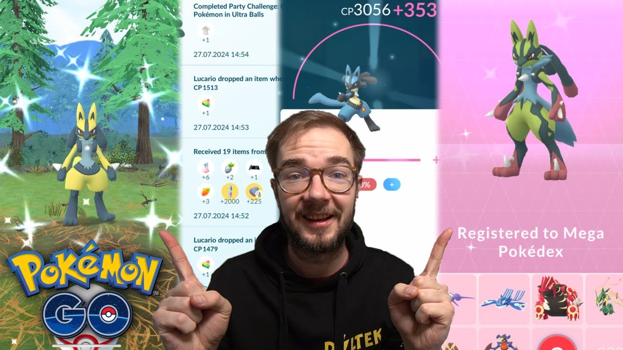 Na to warto było czekać! Shiny Lucario Raid Day!