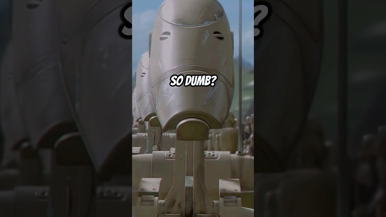 Why Were Battle Droids So Dumb?