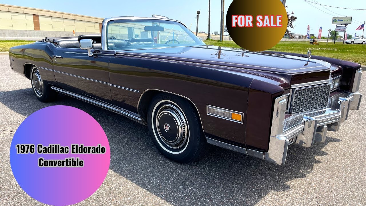 1976 Cadillac Eldorado Convertible * For Sale * #usa #cadillac #convertibles