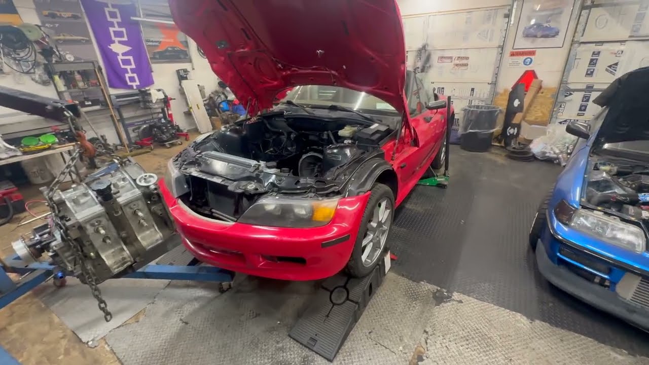BMW Z3 13B REW Swap Building Back Better Going For Way More Power After The Clutch Explosion