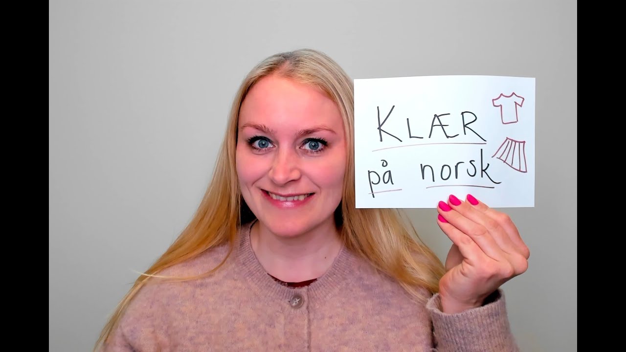 Video 836 Klær på norsk