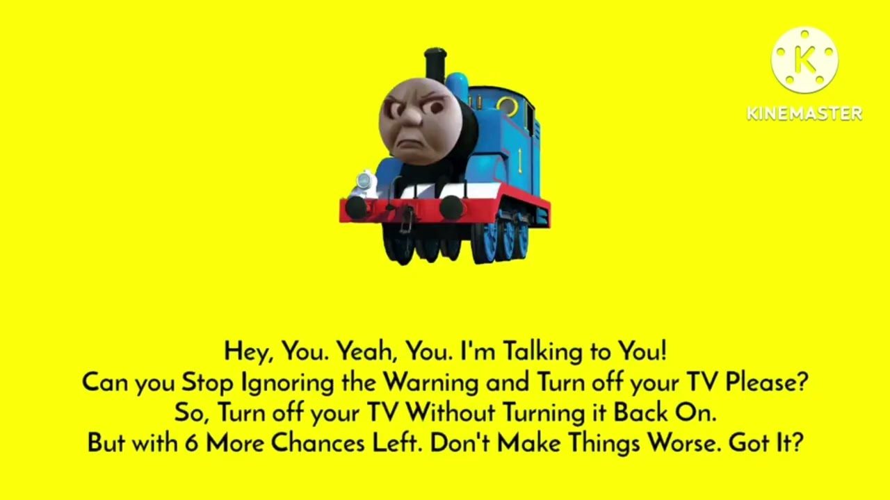Thomas and Friends Anti Piracy Screen