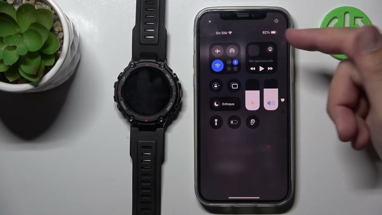 Как подключить AMAZFIT T-Rex к iPhone