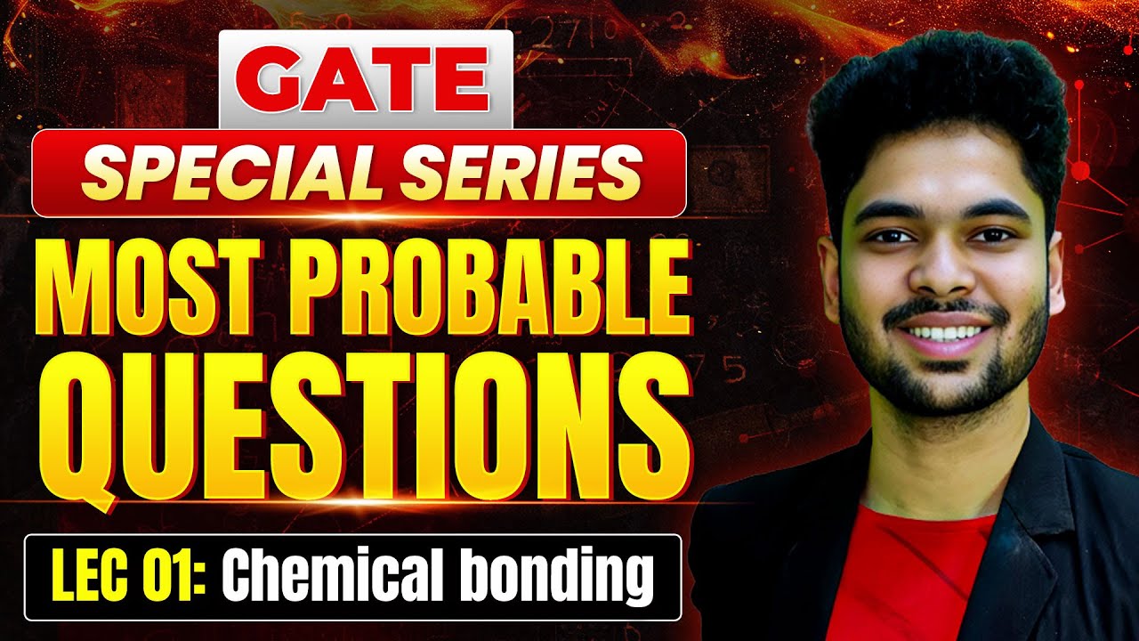 Chemical Bonding Gate Chemistry 2026 | Most Probable Questions | IFAS