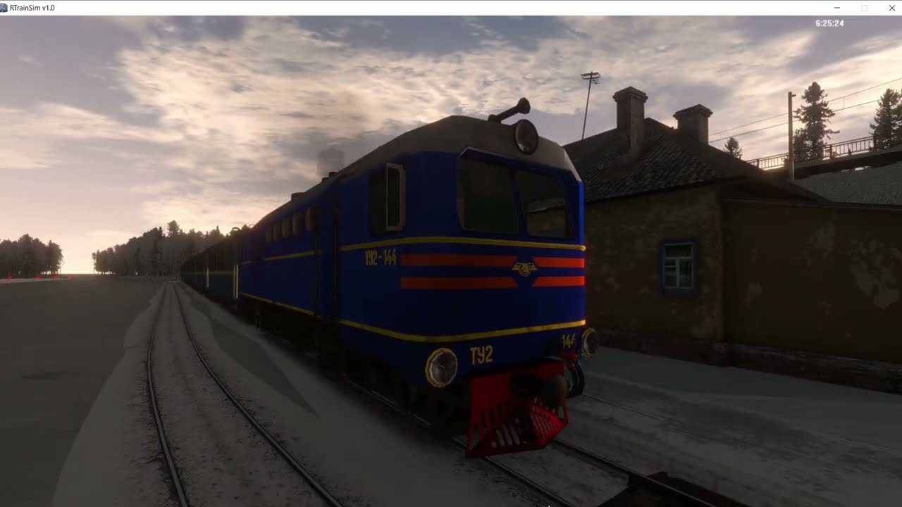 Поїздка в ТУ2-144 RTS (RTrainSim)