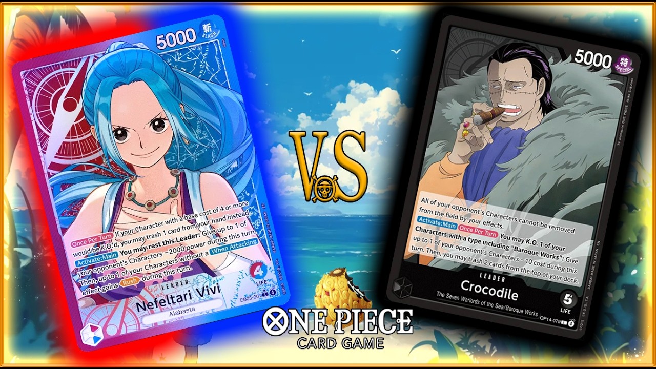 13º Semanal Macaúba TCG - 🔥Rodada Final🔥 - Vivi🔵🔴 VS Crocodile⚫