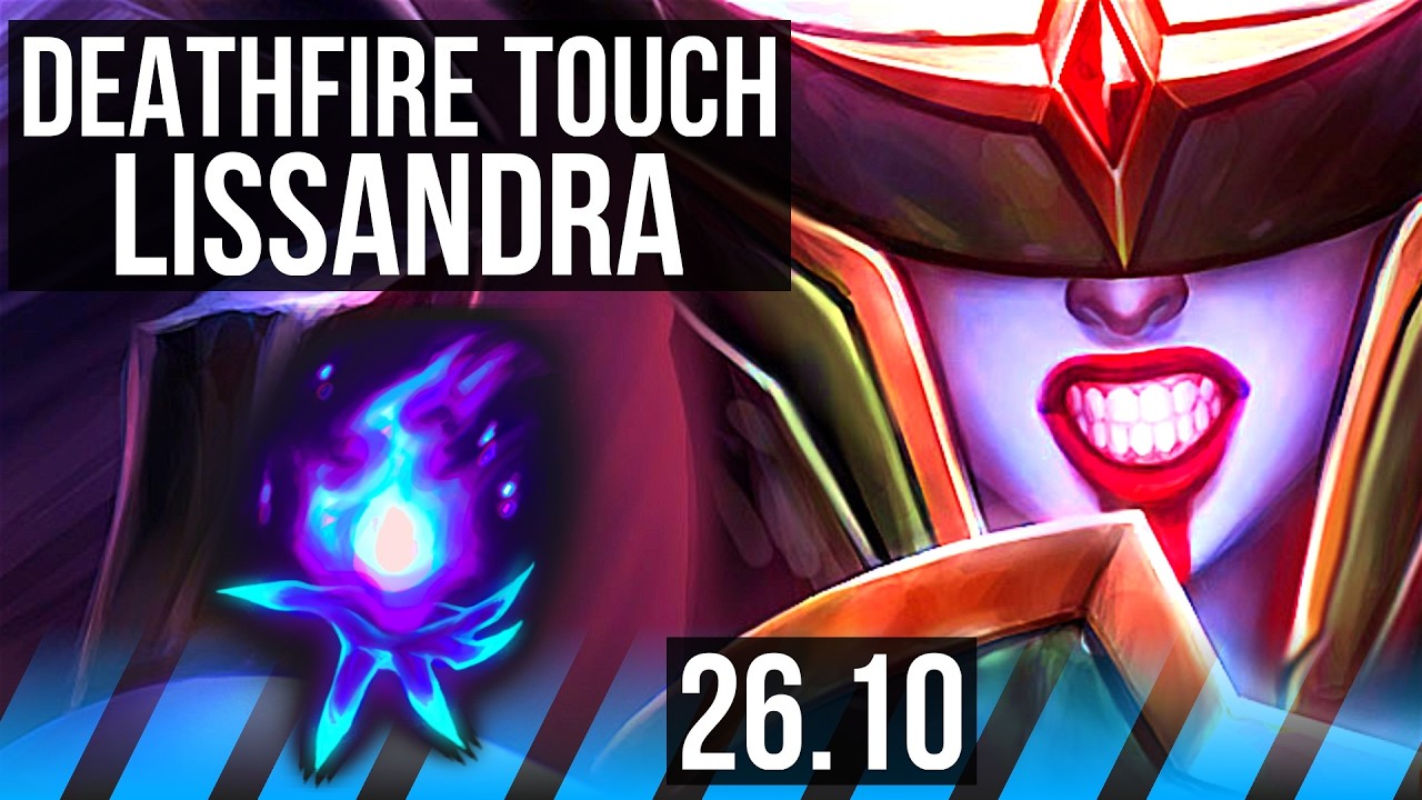 LISSANDRA vs VIKTOR (MID) | Deathfire Touch | EUW Master | 26.10