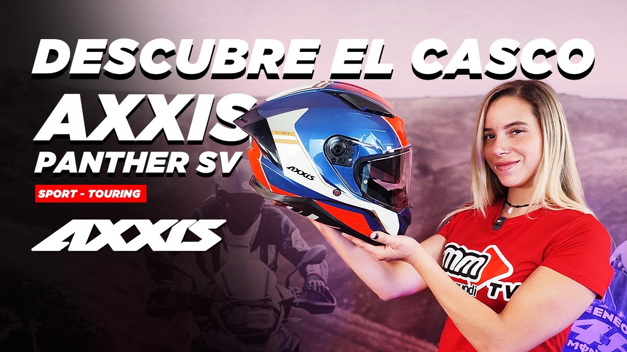 AXXIS PANTHER SV Casco Urbano/Sport-Touring disponible en motomundi.cl