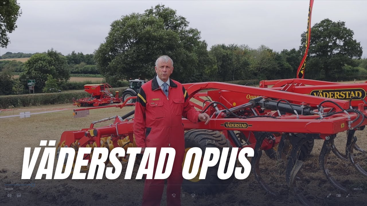 Väderstad Opus Cultivator Walk-Around