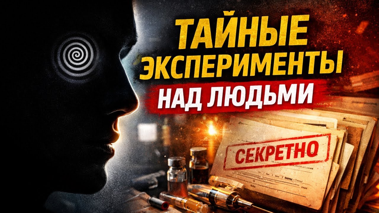 СЕКРЕТНЫЕ ОПЫТЫ НАД ЛЮДЬМИ: документы, которые скрывали десятилетиями