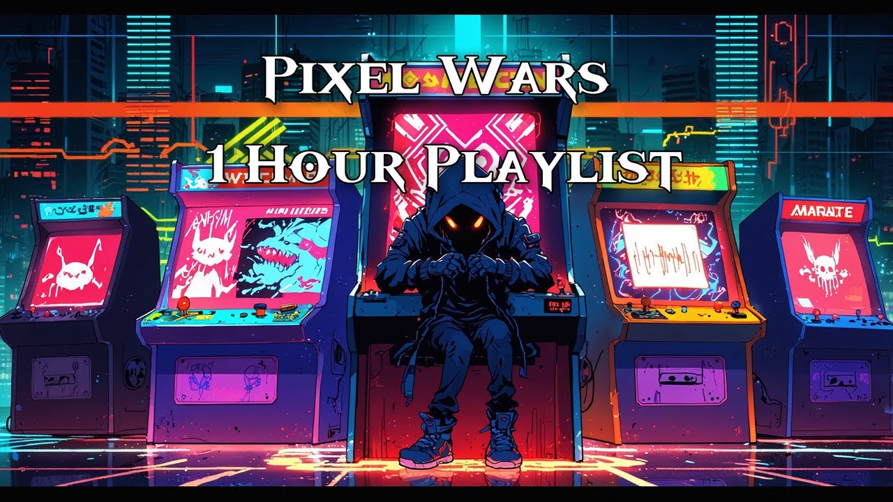 🎮 Pixel Wars – 1 Hour of Fast-Paced Retro Gaming Music 🎮