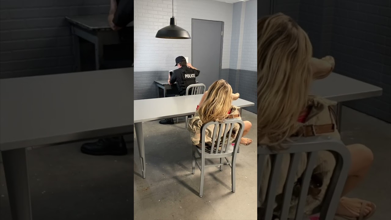 Female Convict escapes Straightjacket in Prison