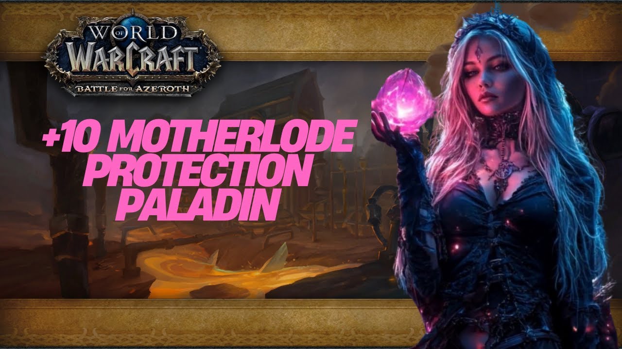 MOTHERLODE +10 Mythic Plus (M+) Protection Paladin Tanking PoV