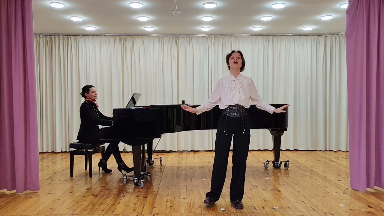 Анна Сватовська Арія Керубіно В.А.Моцарт 