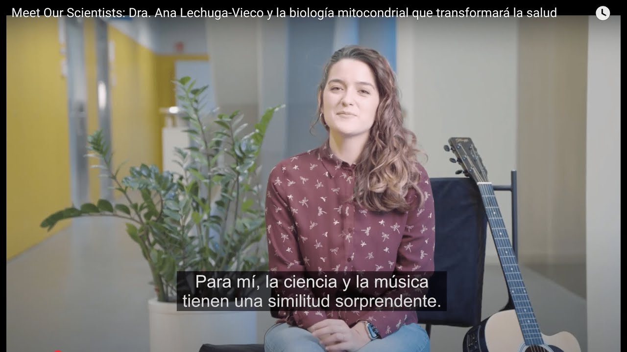 Meet Our Scientists: Dra. Ana Lechuga-Vieco y la biología mitocondrial que transformará la salud
