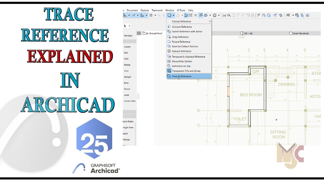 ИСПОЛЬЗОВАТЬ ССЫЛКУ ТРАССИРОВКИ В ARCHICAD