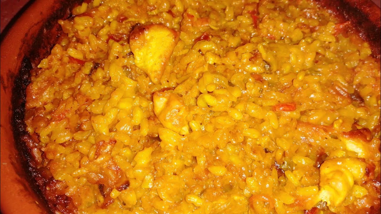 ARROZ CON POLLO en freidora de aire TRISTAR¡¡¡Teneis que probarla asi!!!Es SIN GLUTEN!!!