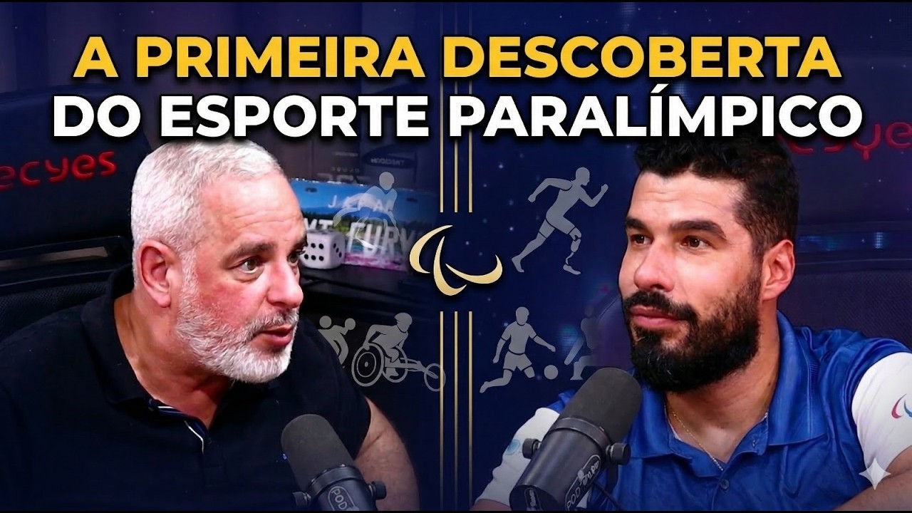 A PRIMEIRA DESCOBERTA DO ESPORTE PARALÍMPICO | Daniel Dias no PodSanta