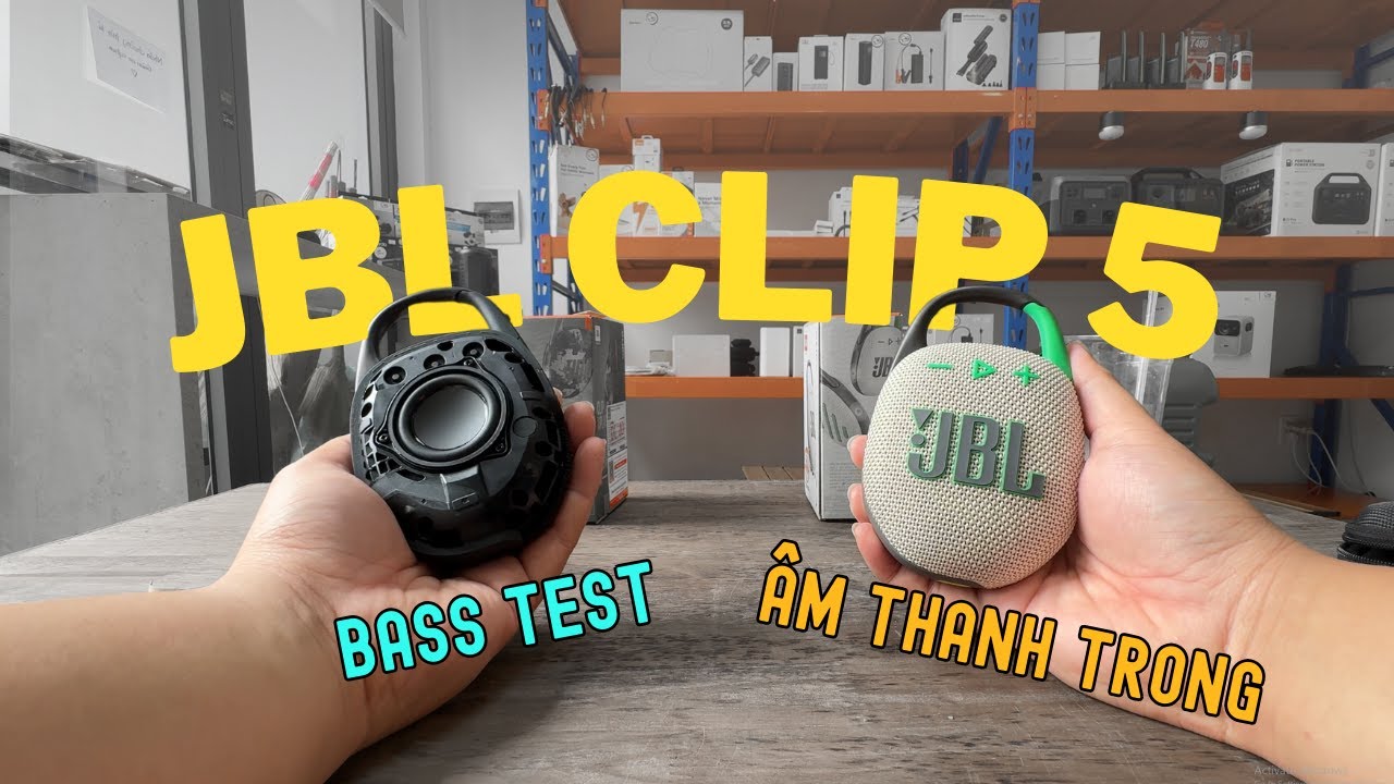 Jbl Clip 5 test stereo JBL Aura Cast