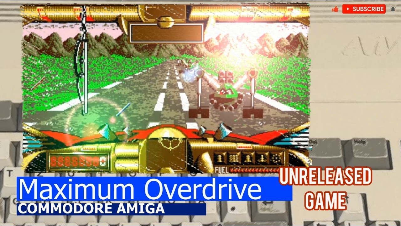 Commodore Amiga -=Maximum Overdrive=- unreleased game