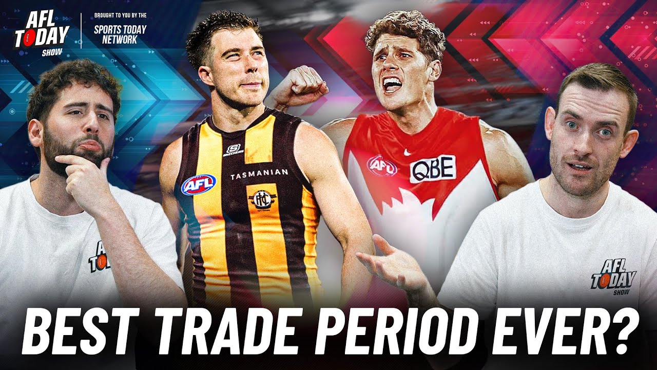 AFL Trade Period 2025 - Merrett, Curnow, Petracca, Oliver + MORE | AFL Today Show