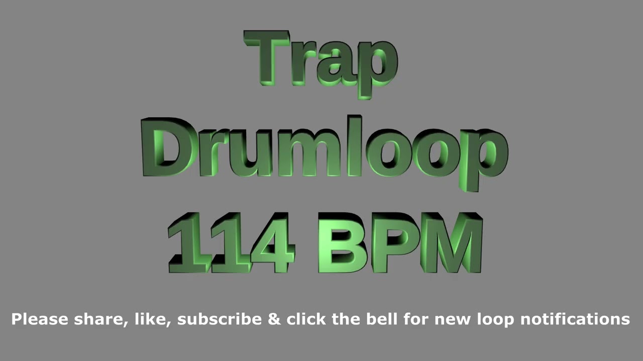 Trap Drum Loop 114 BPM