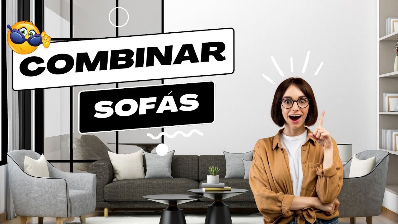 Ideas para combinar sofás de distintos colores