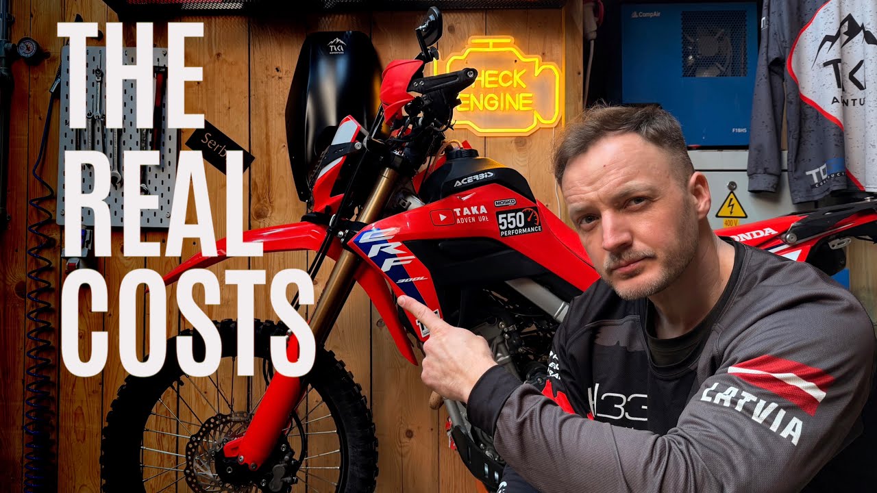 The Real Cost of Building My CRF300L | Intentional Adventure Build