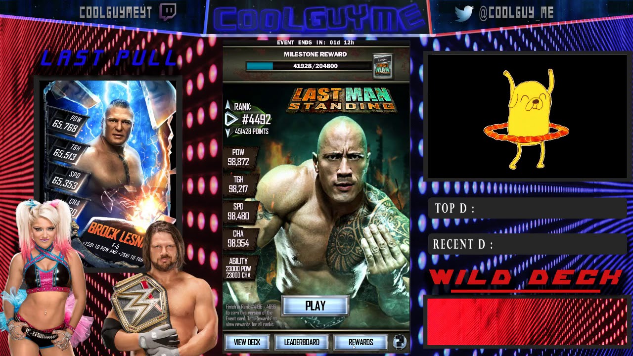 LMS!! SNOW GLOBES!! PLATINUM PACKS!!!  |  WWE Supercard #16 (Season 5)