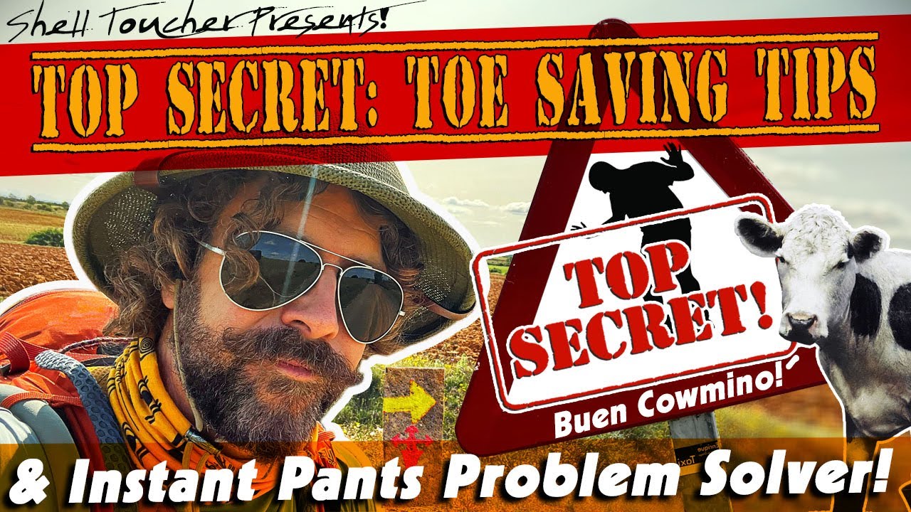 Toe Saving Tips & Pants Sagging Problem Solver On The Camino De Santiago :Tips, Tricks & Hacks!