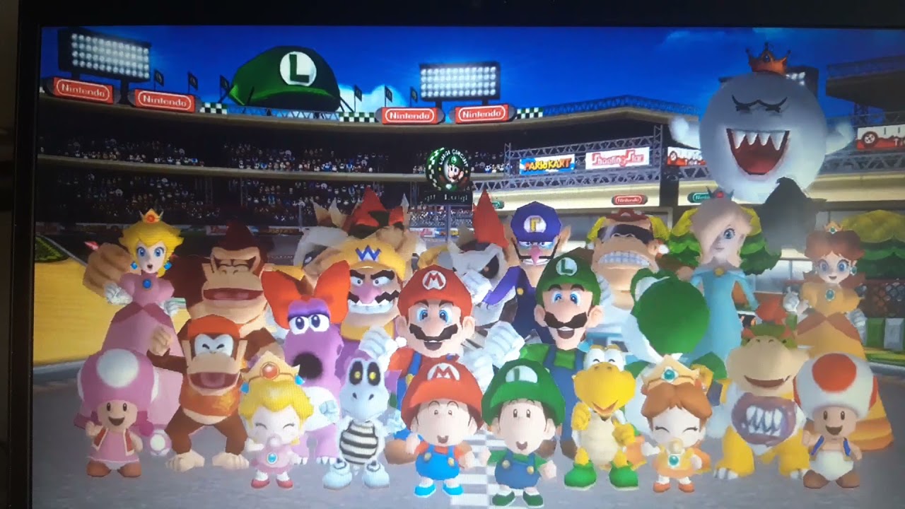 Mario Kart Wii Characters Dancing to the VeggieTales theme song