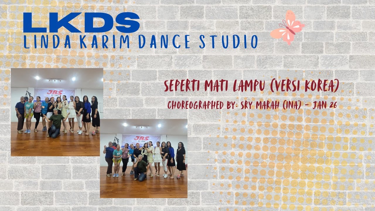 SEPERTI MATI LAMPU (VERSI KOREA) LINE DANCE | Choreo : Sry Marah (INA)