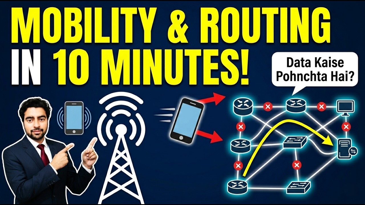 Wireless Networking - Lec1 - Mobility & Routing - Hindi/Urdu