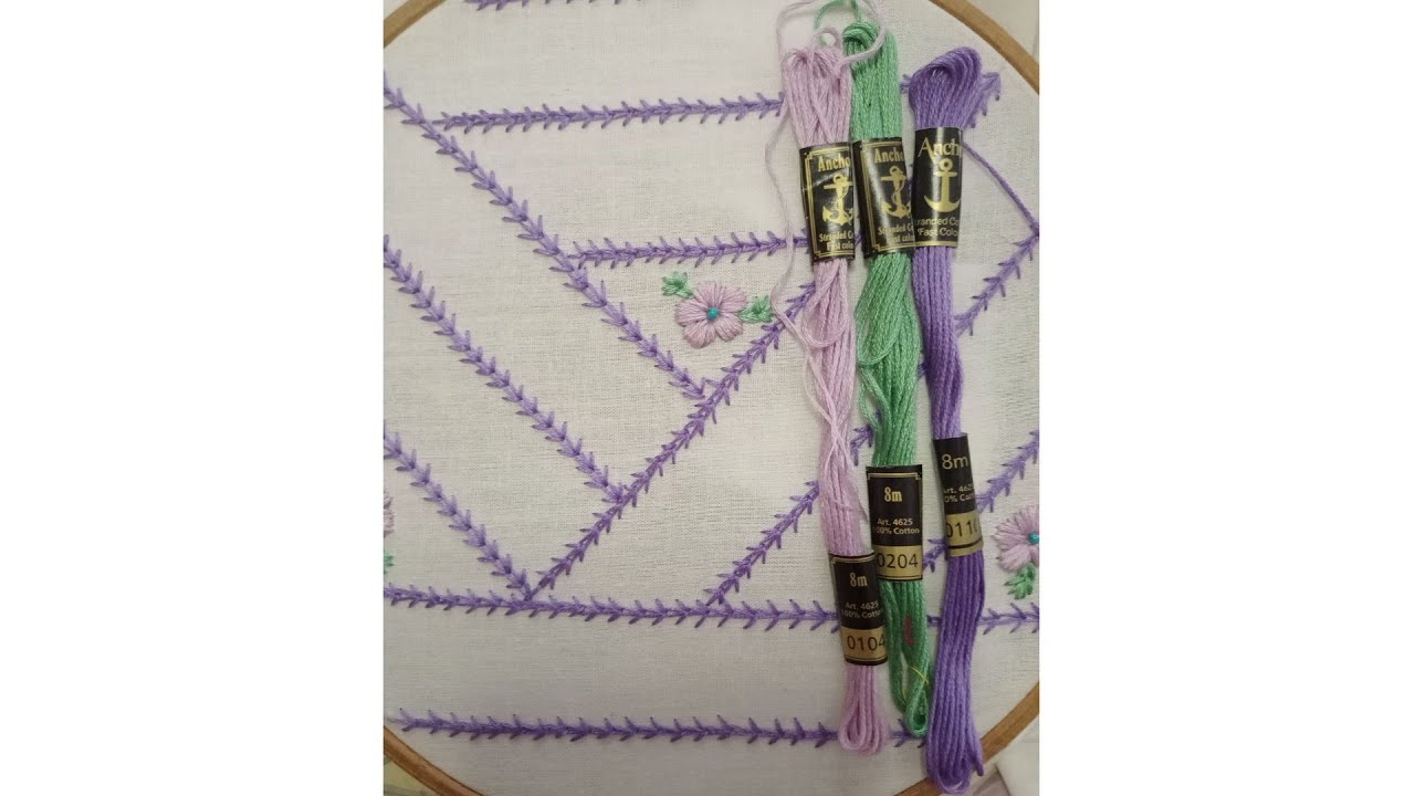 Hand embroidery/hand embroidery all over design for dresses and blouses- Leisha's Galaxy embroidery.