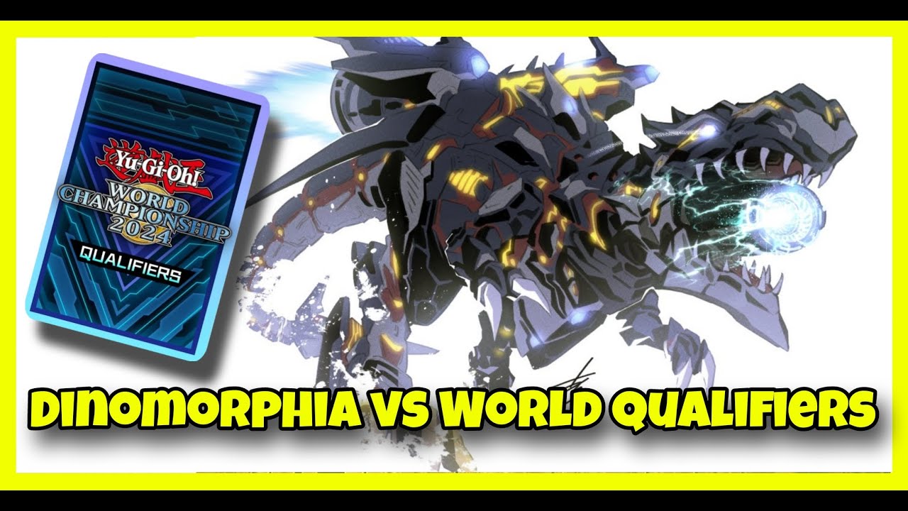DINOMORPHIA VS WORLD CHAMPIONSHIP QUALIFIERS 2024 [Yu-Gi-Oh! Master Duel]