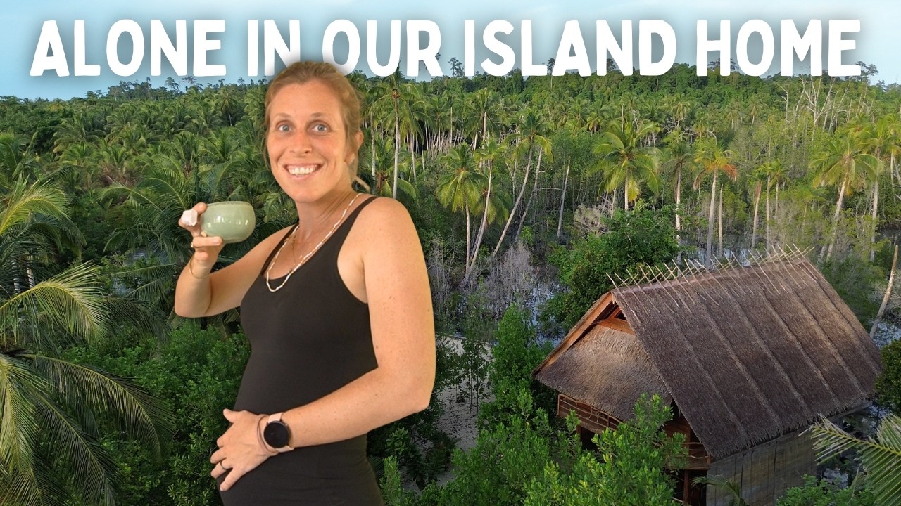 Home Alone on a Remote Island | A Quiet Day Off-Grid
