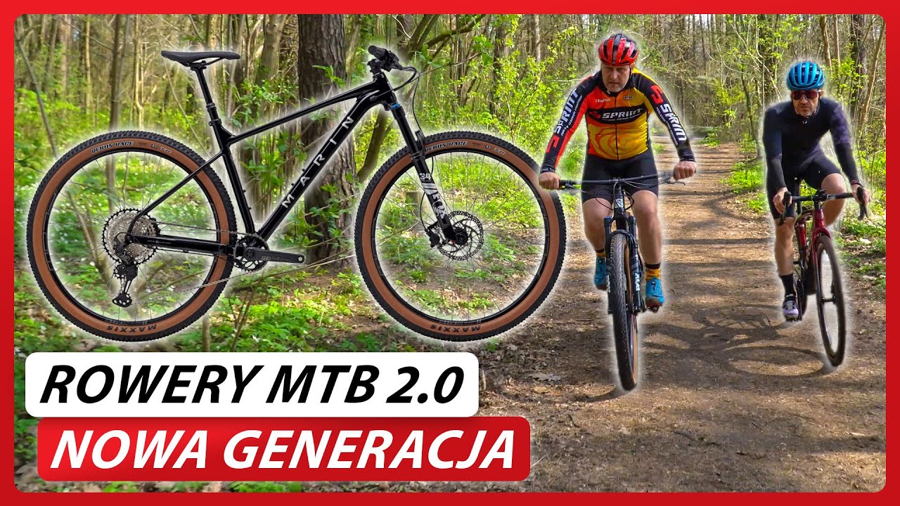 Nowa generacja rowerów MTB? DUŻE zmiany w rowerach górskich | Team Marin 2
