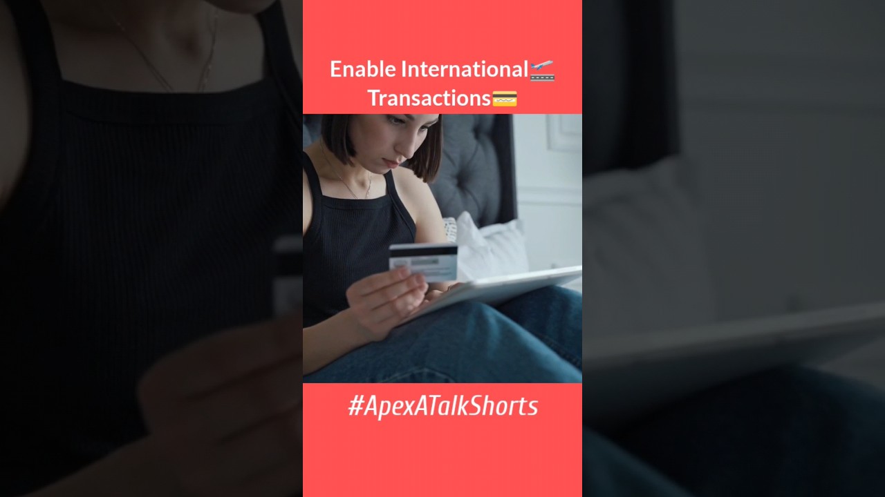 international transactions enable #shorts #apexatalk #apexatalkshorts #amitmondal