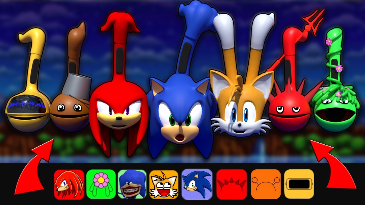 Incredibox Sprunki but Shin Sonic Otamatone Version 6