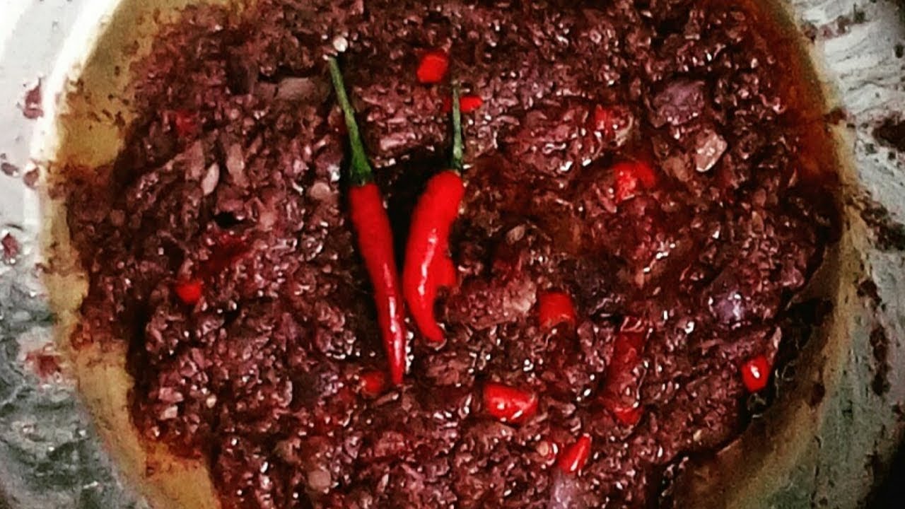 Ginisang Bagoong Alamang | Sauteed Shrimp Paste