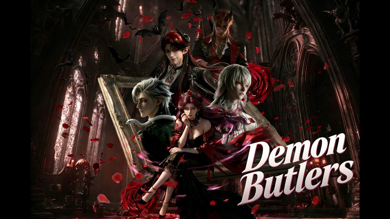 🎉[Beauty&Beast](FULL) Demon Butlers #anime #animation #romance #beast #otome #aivideo