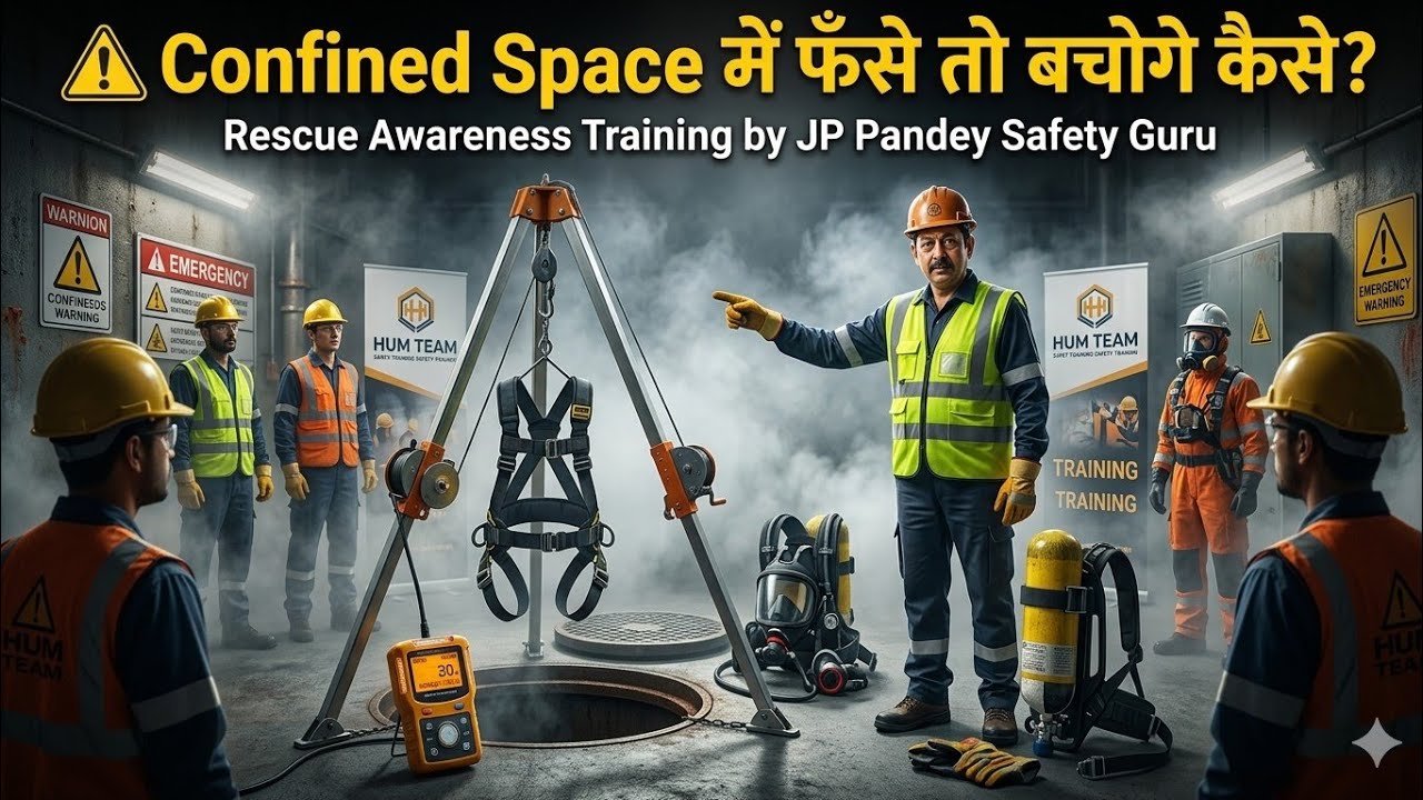 Working in Confined space & Rescue Awareness  Training  