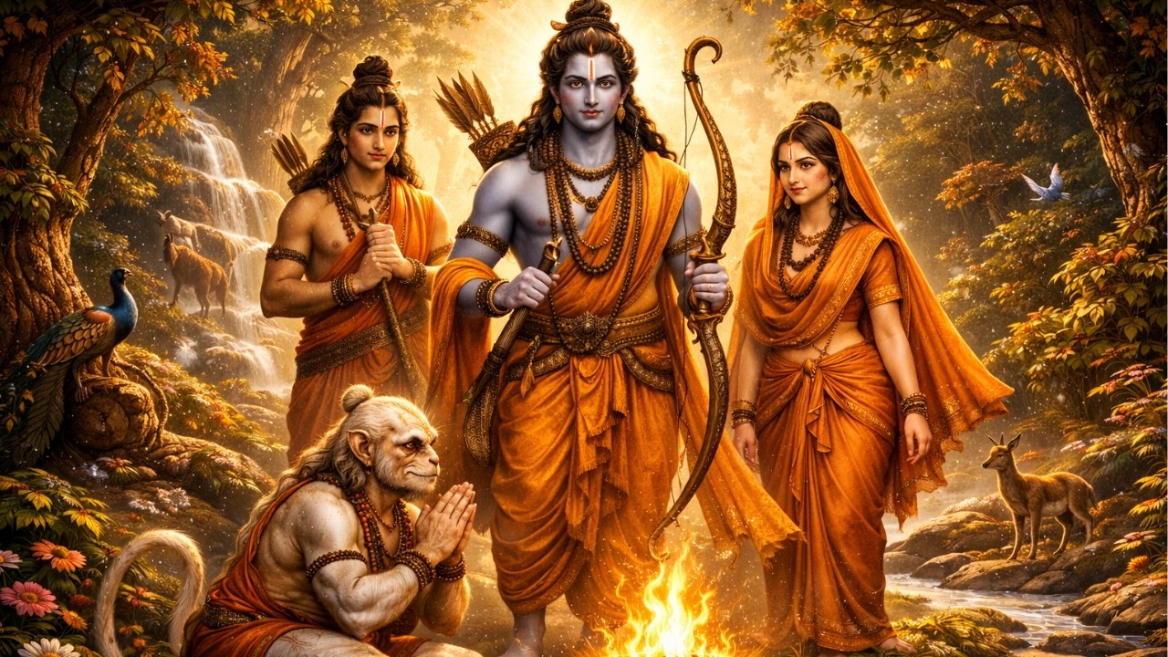 ಅರಣ್ಯ ಖಾಂಡ | ಬೆಳಗಿನ ರಾಮನಾಮ ಜಪ | Rama Rama Jaya Raja Rama | Kannada Devotional