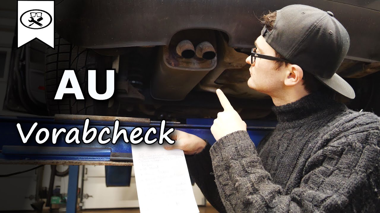 Abgasuntersuchung (AU) Vorabcheck | Emissions test pre-check | VitjaWolf | Tutorial | HD