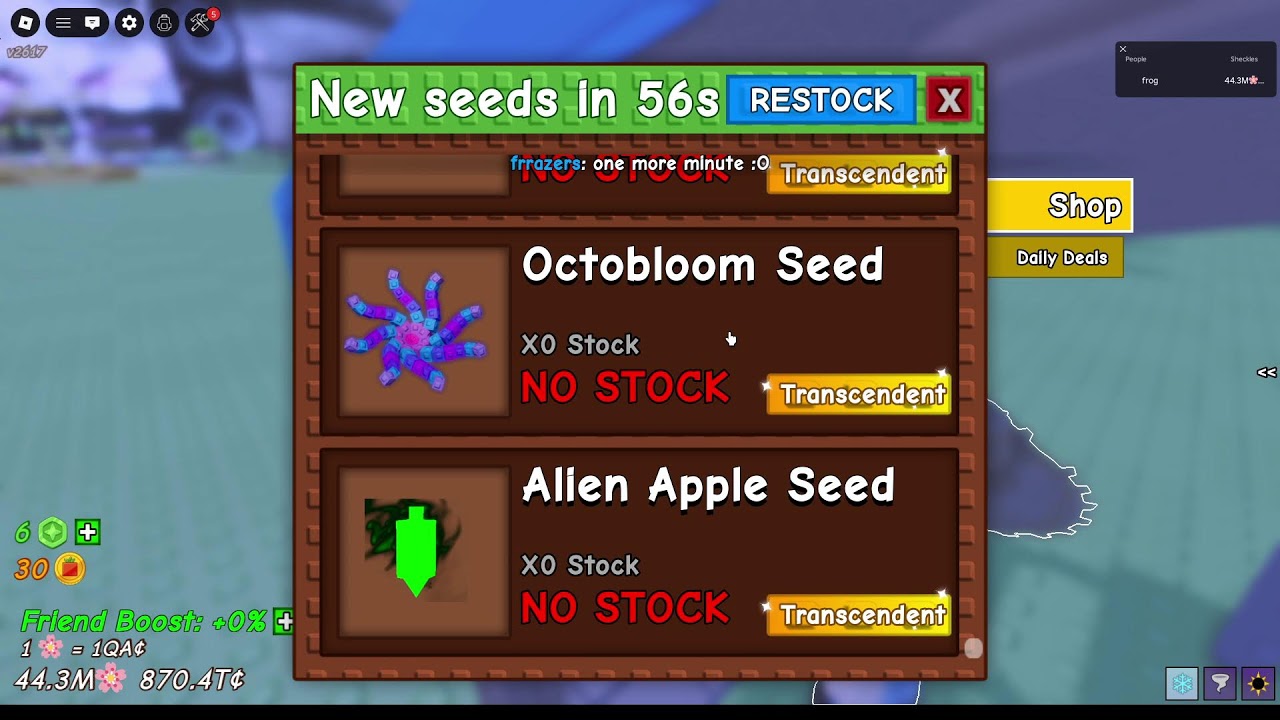 grow a garden ADMIN abuse