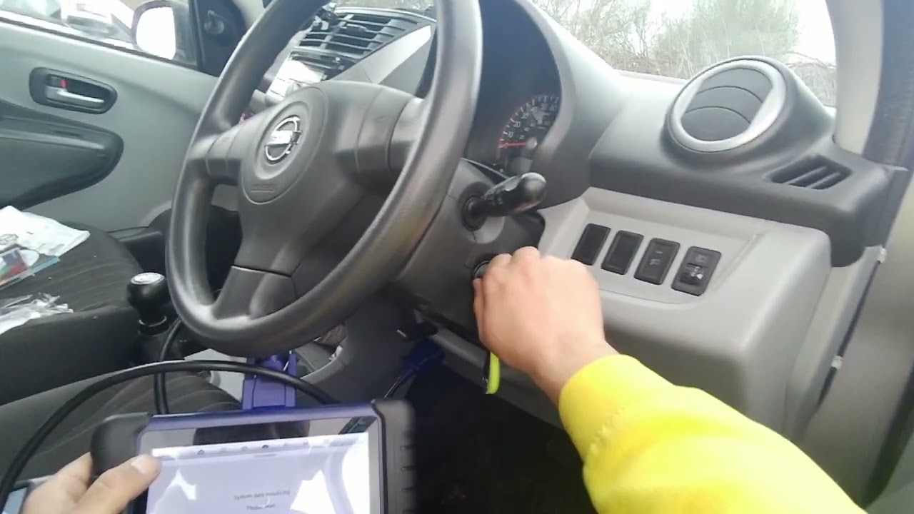 🔐 Nissan Pixo Lost the Transponder chip in the key. Nissan Pixo 2010 similar to Suzuki Alto AKL.♨️