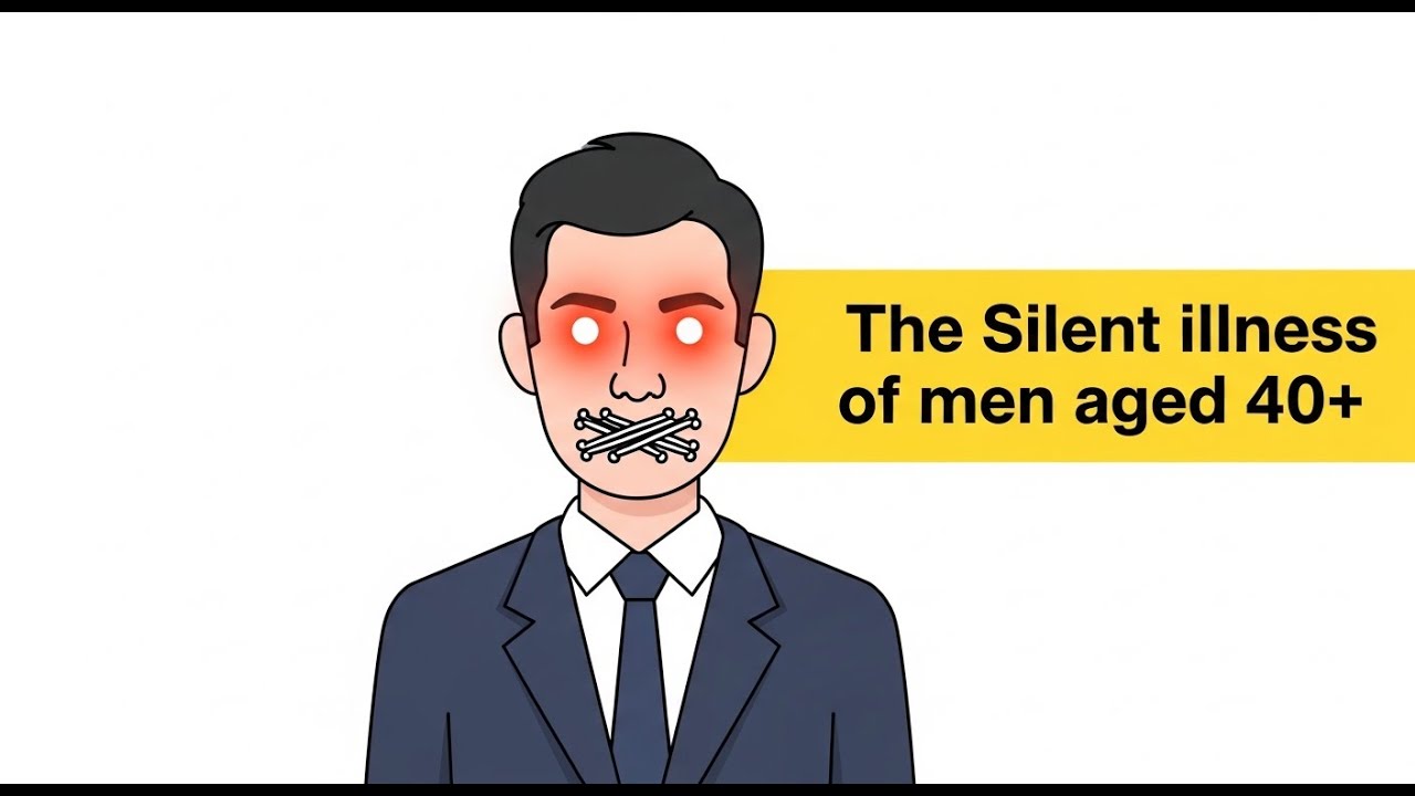 The Silent illness of men aged 40+ (Male Psychology)