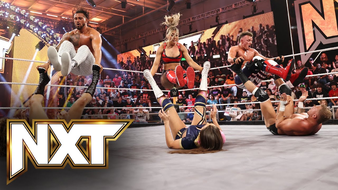 The D&rsquo;Angelo Family take out NQCC in a Mixed Tag Team Match: NXT highlights, Aug. 27, 2024