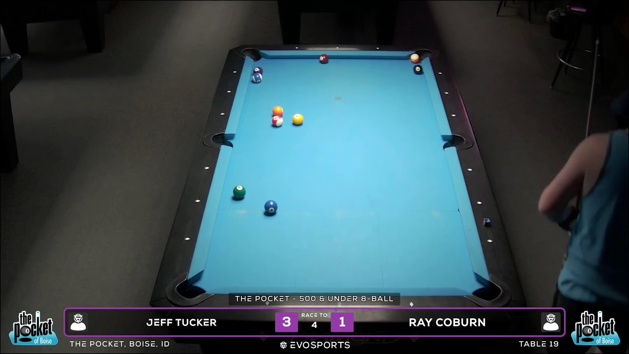 JEFF TUCKER vs RAY COBURN - THE POCKET - TABLE 19 | EvoSports